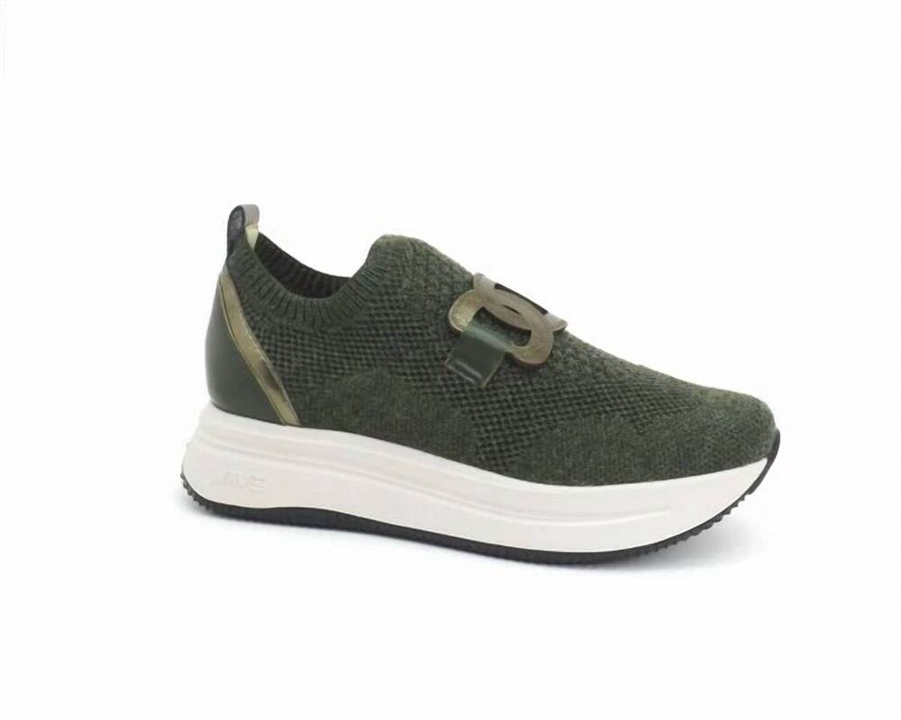 NEW SOFTWAVES women's simone slip-on shoes in kaki